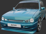 Vauxhall Nova front bumper
