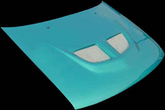 astra bonnet skin with EVO style bonnet vent