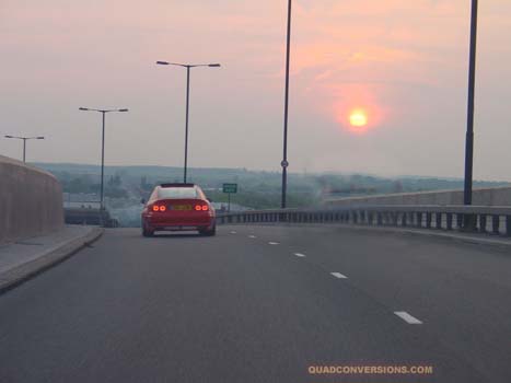 vauxhall_calibra_sun_set