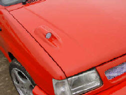 Vauxhall nova bullet vent in bonnet