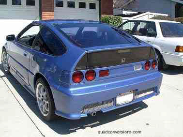 Honda CRX California Body kit Afterburner lights