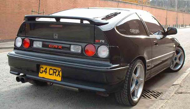 Honda CRX body kit Afterburner rear lights