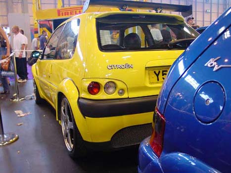 Citreon Saxo Afterburner lights