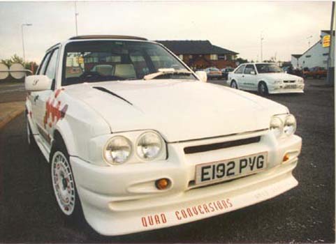 Ford body styling and afterburner rear lights