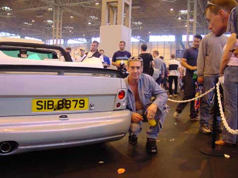 Ford body styling and afterburner rear lights