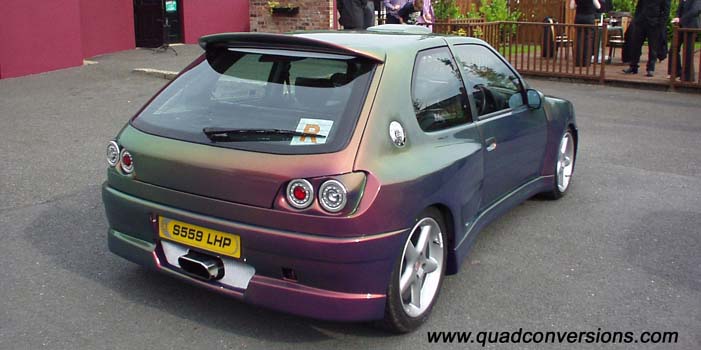 Peugeot Afterburner rear lights