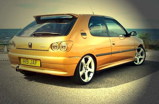 Peugeot Afterburner rear lights