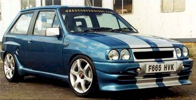 Vauxhall Nova SIDE SKIRTS 1