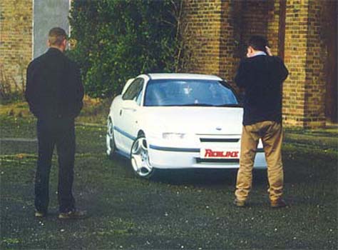 Vauxhall calibra redline photo shoot